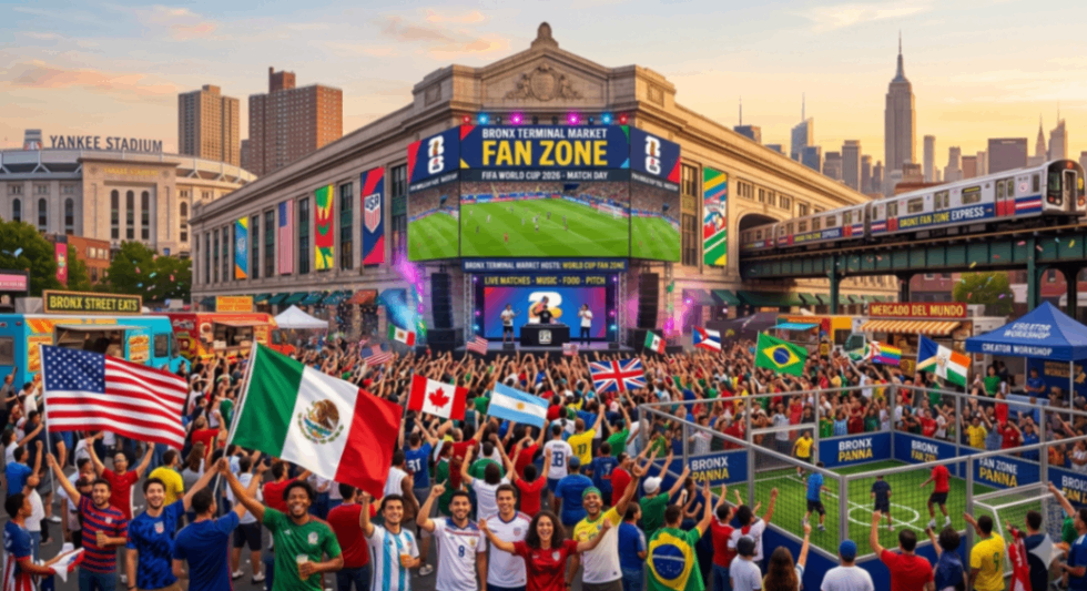 Bronx Fan Zone at Bronx Terminal Market
